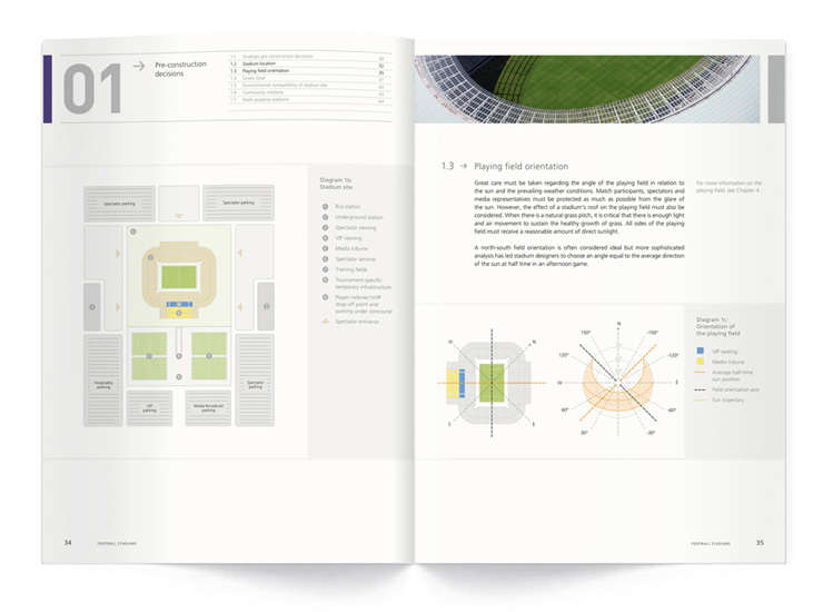 FIFA Stadium Book Illustration